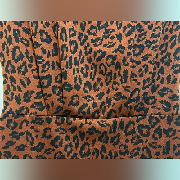 Nine West Women’s Sleeveless Animal Print Dress Size Small - Never Worn - Picture 4 of 6
